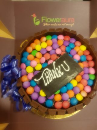 Cake & Thankyou Mesage to Dr Shivani Gour
