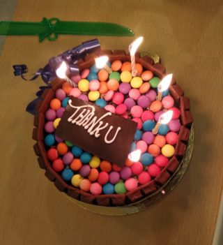 Thank You Cake for SCI IVF Hospital